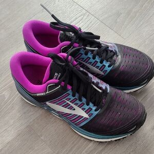 Brooks Women’s Athletic Shoes - Black, Pink & Blue